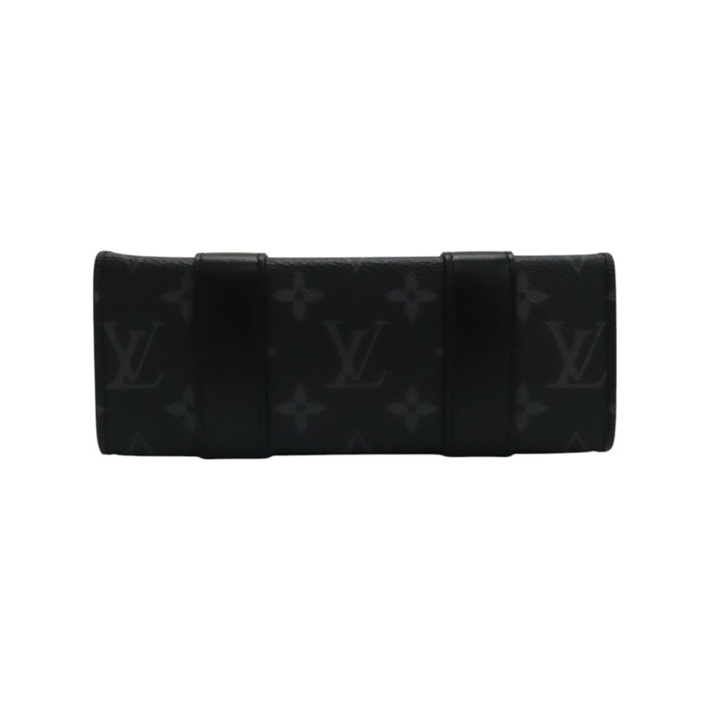 【再降價】黑色 原花 帆布 Sac Plat Mini 兩用包【LOUIS VUITTON LV 路易威登】 M46453-3