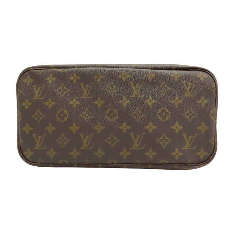 【再降價】棕色 原花 帆布 NEVERFULL MM 托特包 肩背包【LOUIS VUITTON LV 路易威登】 M40156-3
