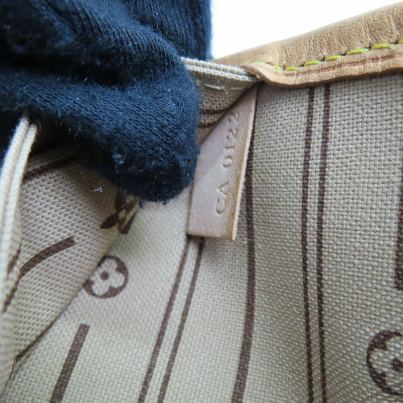 【再降價】棕色 原花 帆布 NEVERFULL MM 托特包 肩背包【LOUIS VUITTON LV 路易威登】 M40156-7
