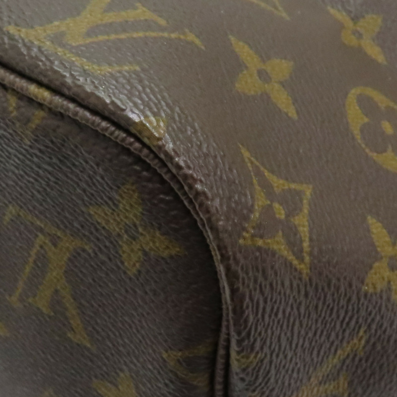 【再降價】棕色 原花 帆布 NEVERFULL MM 托特包 肩背包【LOUIS VUITTON LV 路易威登】 M40156-12