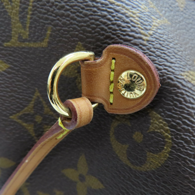 【再降價】棕色 原花 帆布 NEVERFULL MM 托特包 肩背包【LOUIS VUITTON LV 路易威登】 M40156-14