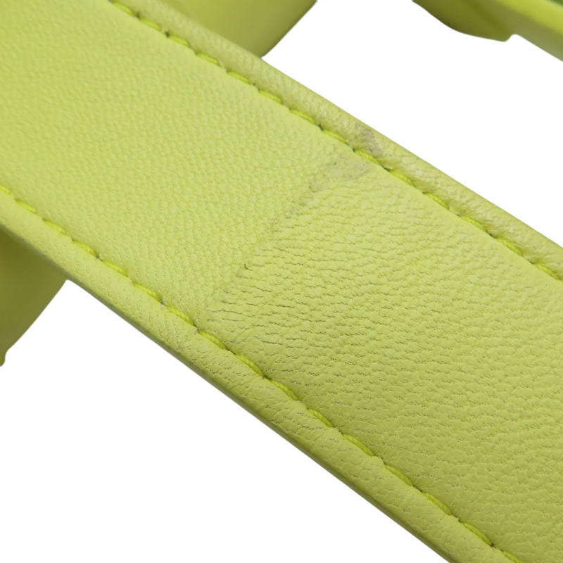 【再降價】萊姆黃 皮革 編織 Cassette Belt 腰包【BOTTEGA VENETA BV 寶緹嘉】-15