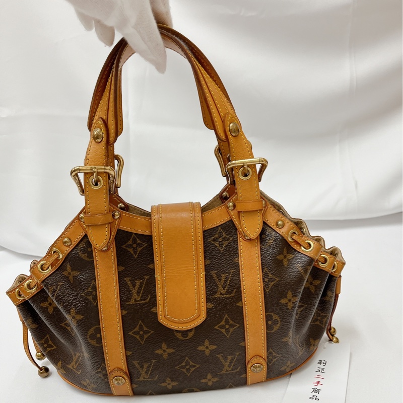 莉亞精品♡LV M92399 餃子包抽繩雙珠 二手-3
