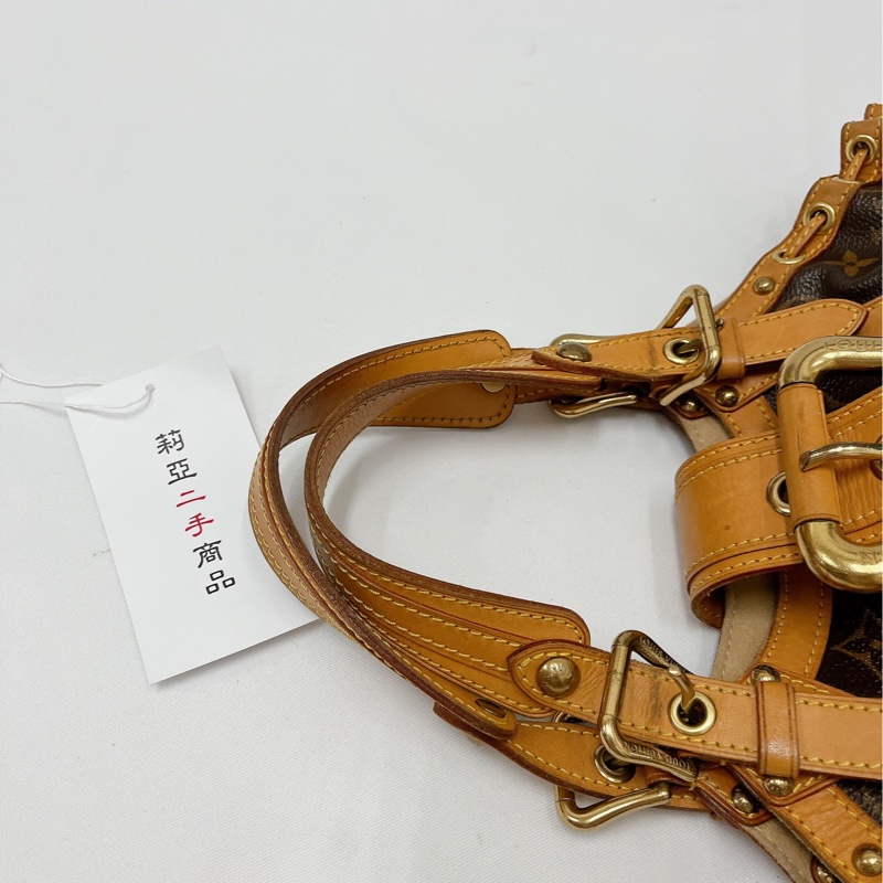 莉亞精品♡LV M92399 餃子包抽繩雙珠 二手-7