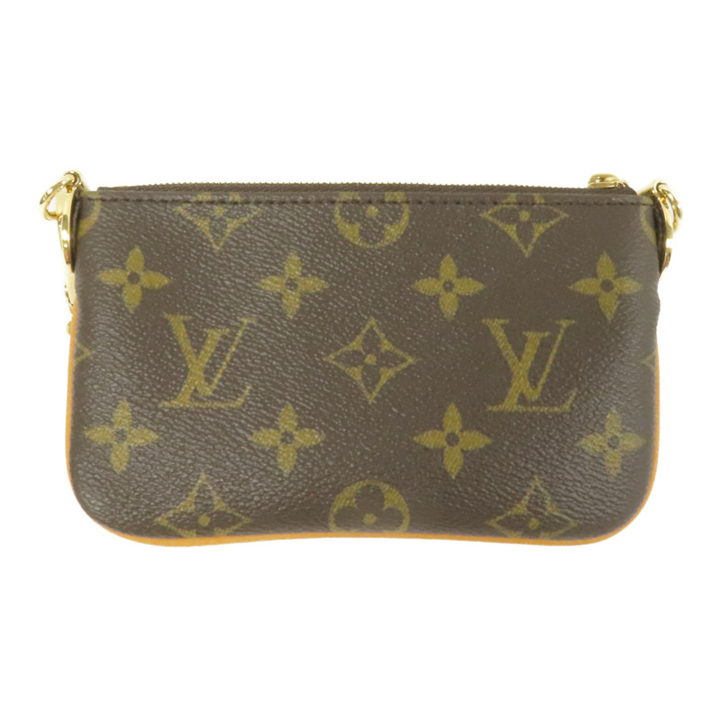 LOUIS VUITTON Monogram Pochette Milla PM金扣手挽袋-1