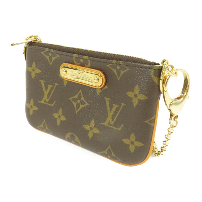 LOUIS VUITTON Monogram Pochette Milla PM金扣手挽袋-2