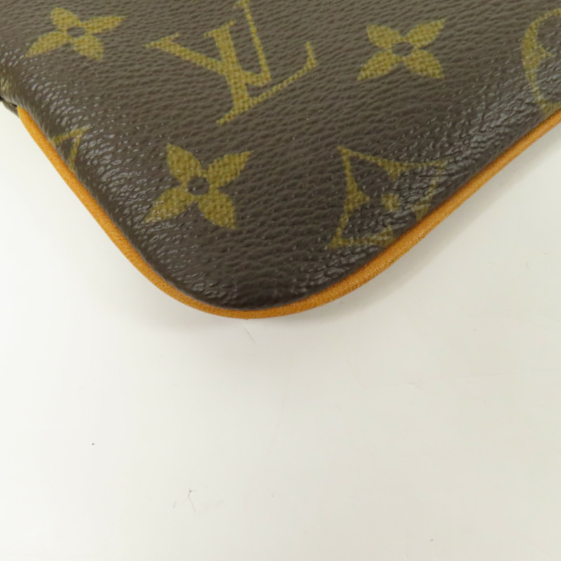 LOUIS VUITTON Monogram Pochette Milla PM金扣手挽袋-6