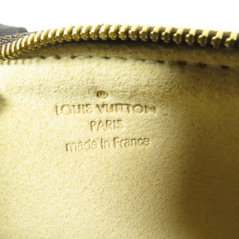 LOUIS VUITTON Monogram Pochette Milla PM金扣手挽袋-12