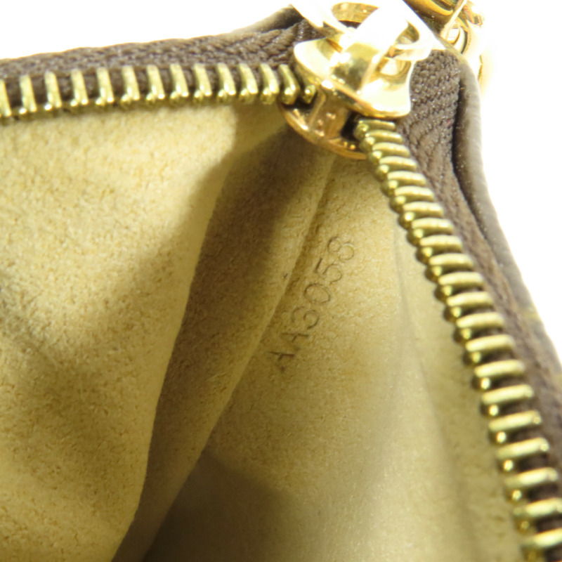 LOUIS VUITTON Monogram Pochette Milla PM金扣手挽袋-13