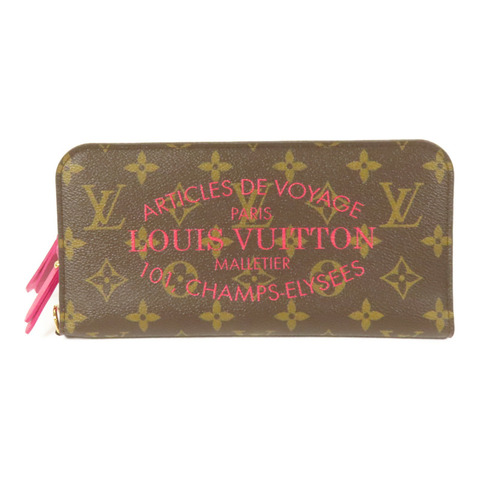 LOUIS VUITTON Monogram Long Wallet金扣長錢包
