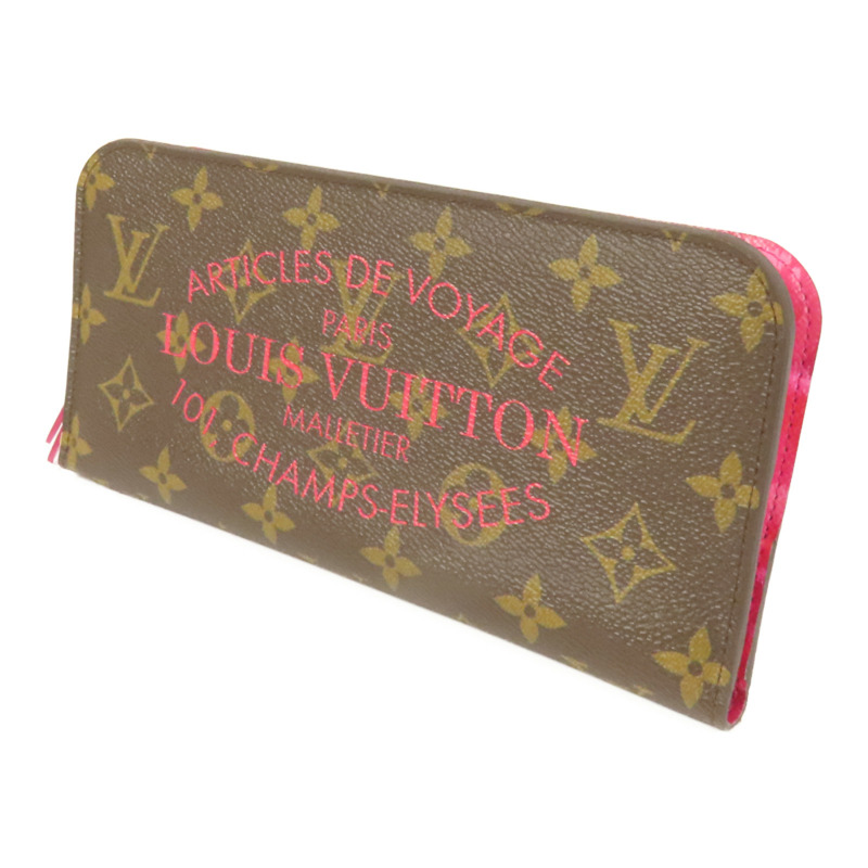 LOUIS VUITTON Monogram Long Wallet金扣長錢包-2