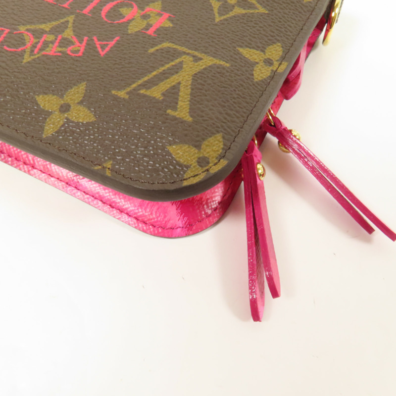 LOUIS VUITTON Monogram Long Wallet金扣長錢包-6