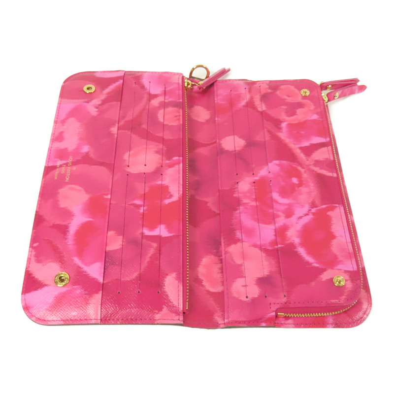 LOUIS VUITTON Monogram Long Wallet金扣長錢包-11