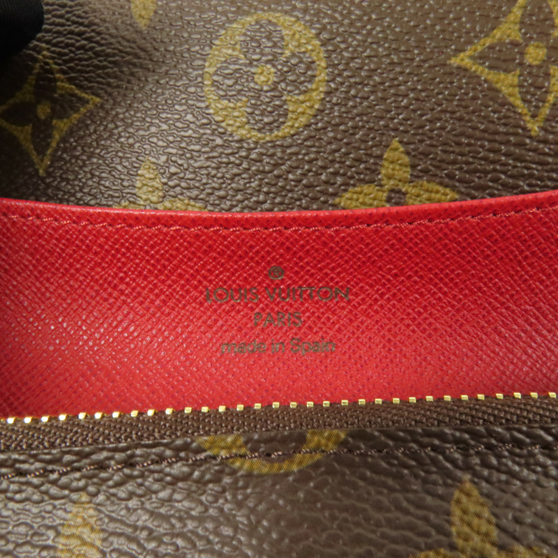 LOUIS VUITTON Monogram Emilie Long Wallet金扣長錢包-11