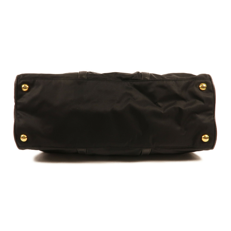 PRADA 尼龍2 Way Shoulder金扣手挽肩背兩用袋-3