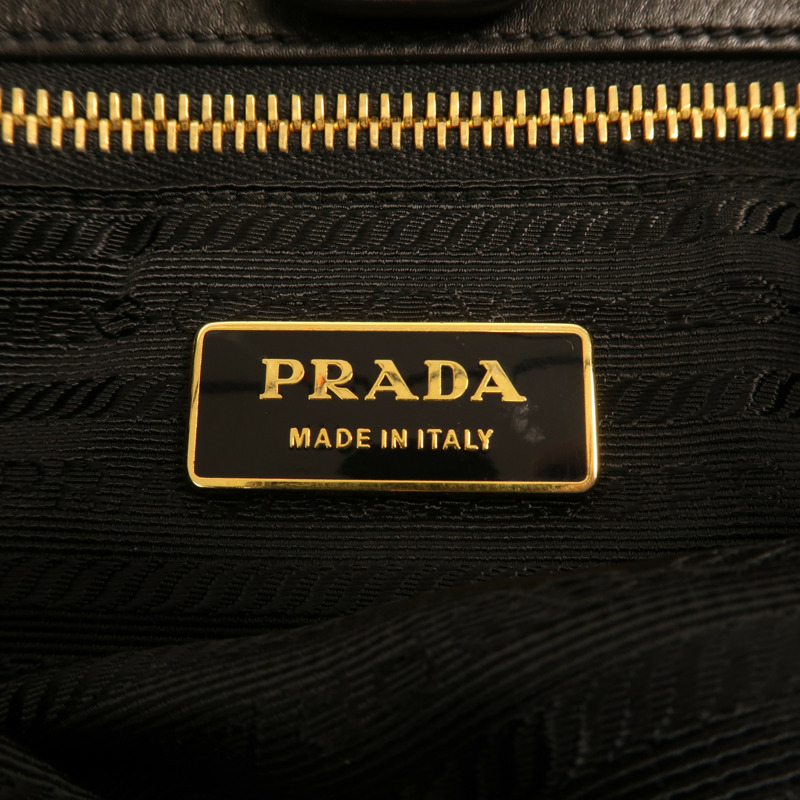 PRADA 尼龍2 Way Shoulder金扣手挽肩背兩用袋-10