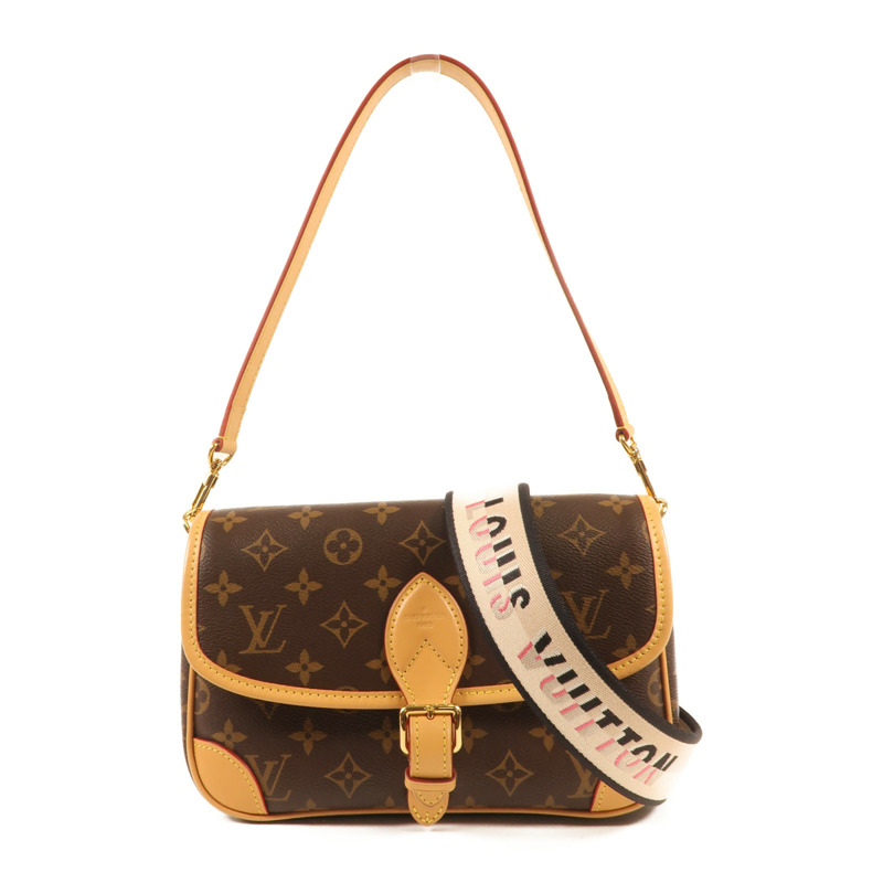LOUIS VUITTON Monogram Diane金扣手挽肩背兩用袋-0