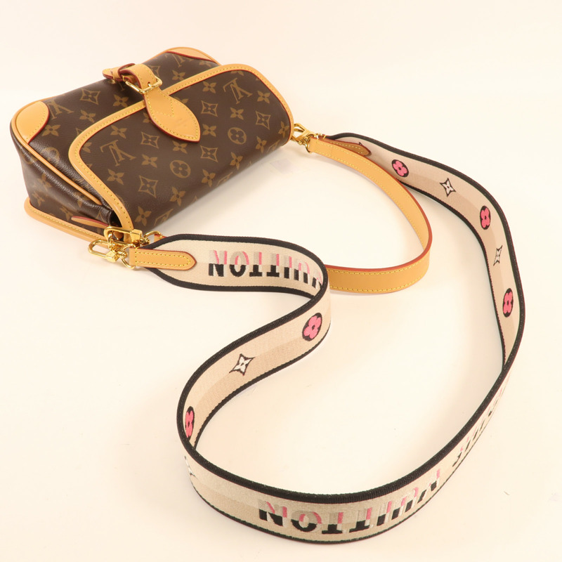 LOUIS VUITTON Monogram Diane金扣手挽肩背兩用袋-3