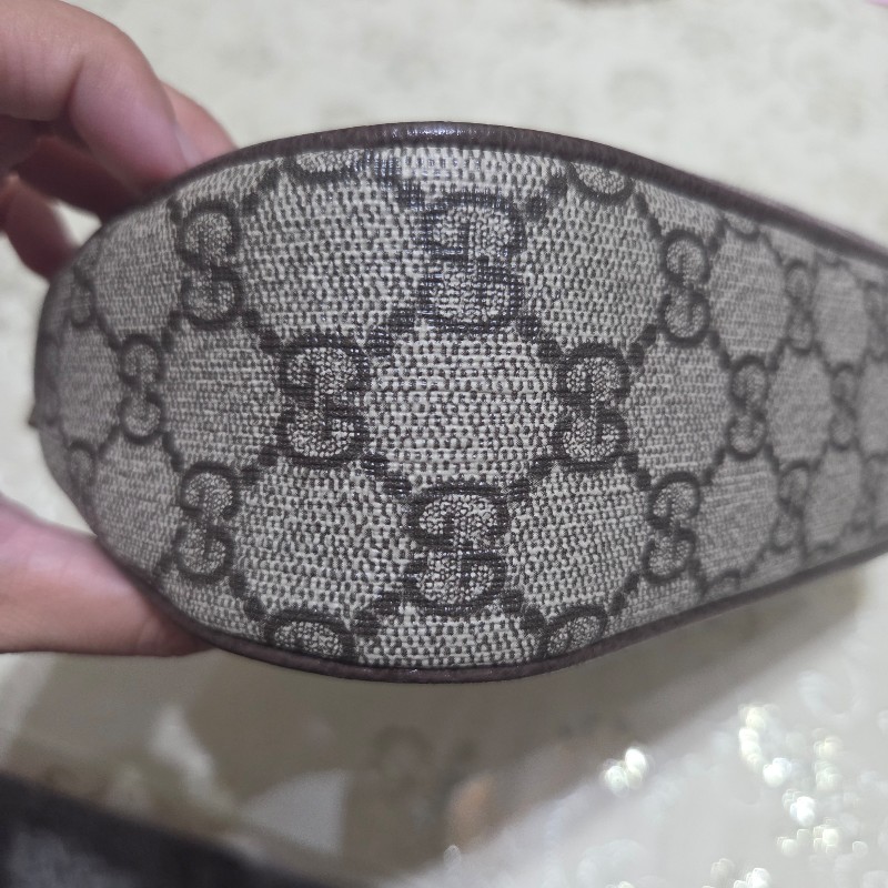gucci ophidia 草莓吊飾款 鏈條肩背包 附寬背帶-16