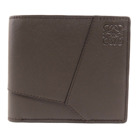 LOEWE 牛皮皮革Puzzle Bifold錢包