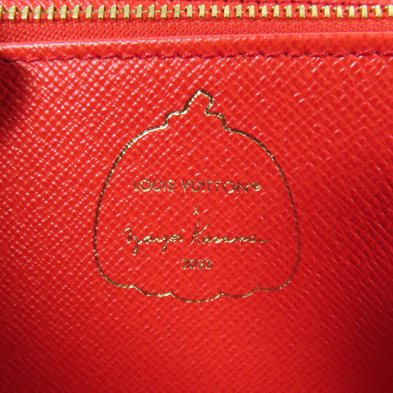 LOUIS VUITTON Monogram Painted Dots LV x Yayoi Kusama Zippy Long Wallet金扣長錢包-6
