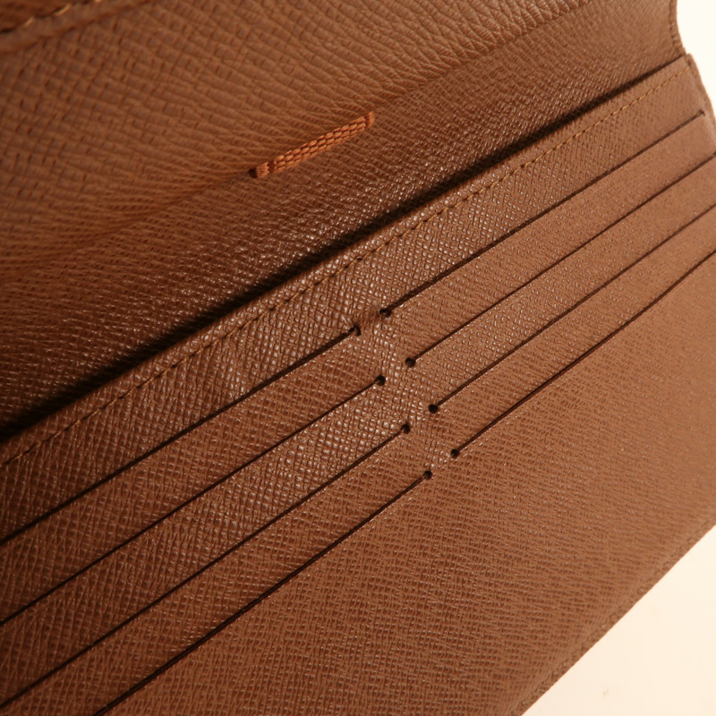 LOUIS VUITTON Monogram Long Wallet金扣長錢包-11