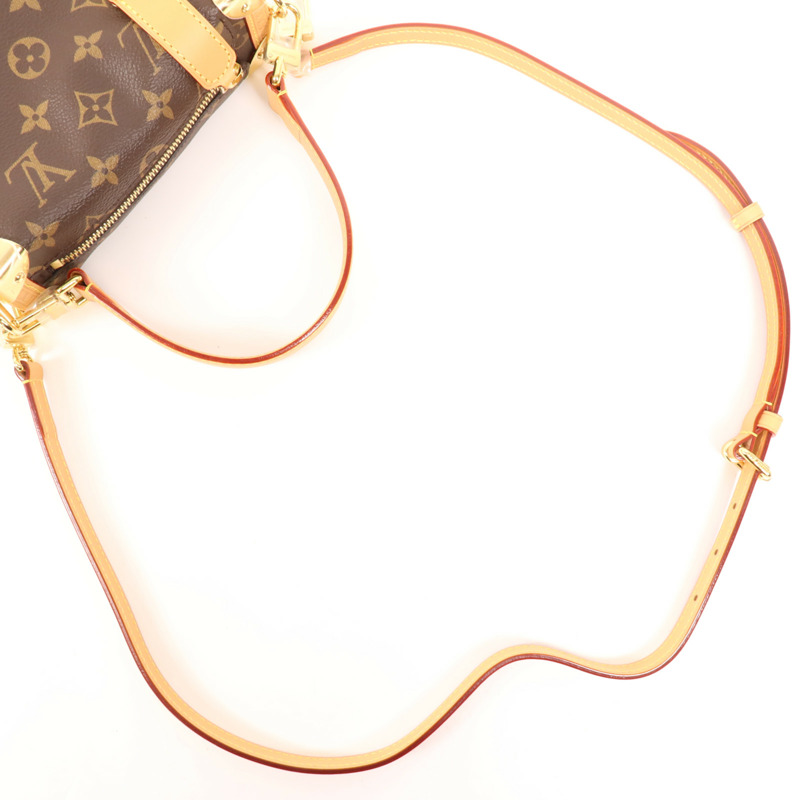 LOUIS VUITTON Monogram Side Trunk PM金扣手挽肩背兩用袋-6