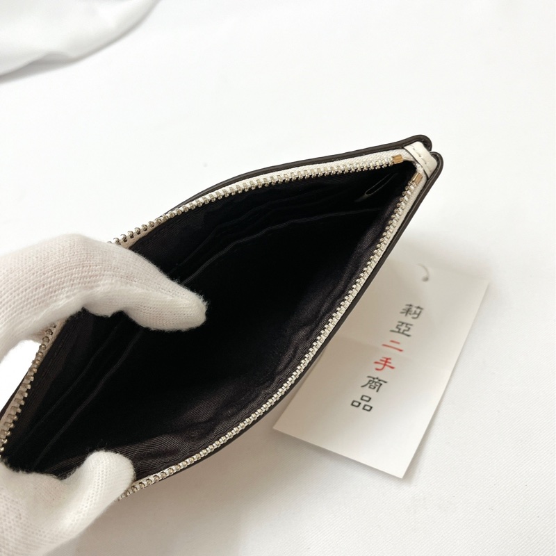 莉亞精品♡Coach 白老花大手拿包 二手-13