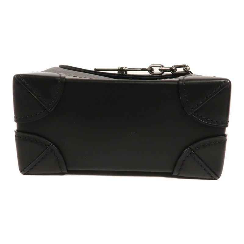 LOUIS VUITTON Monogram-Eclipse Nano Steamer銀扣肩背袋-3
