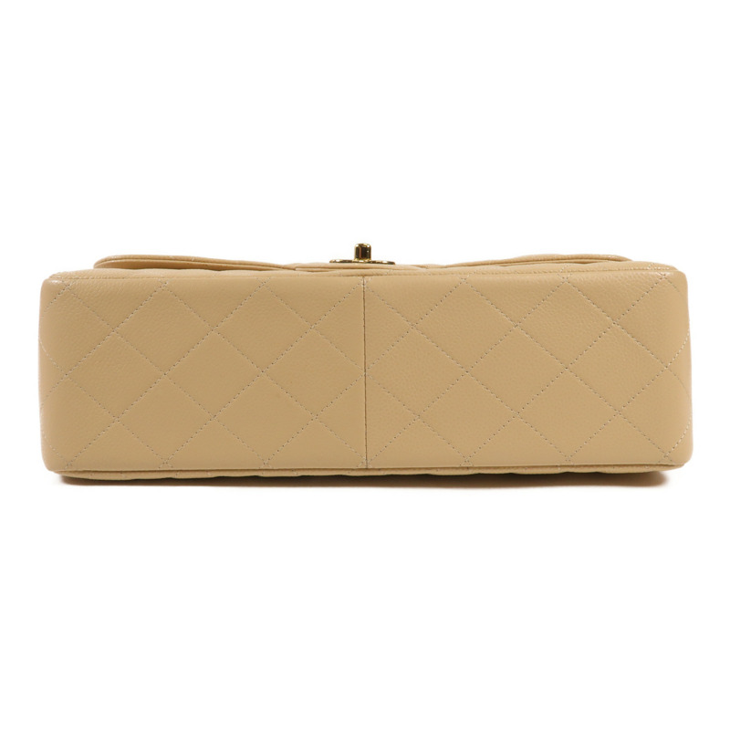 CHANEL 牛皮皮革Large Classic金扣鏈帶肩背袋-3