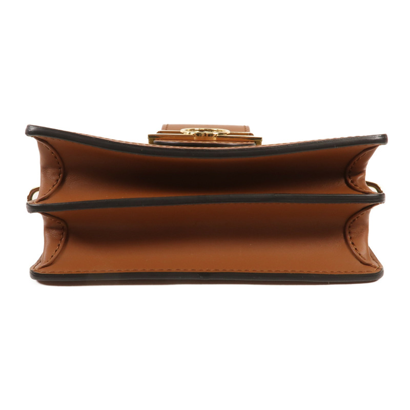 LOUIS VUITTON 牛皮皮革Douphine Mini金扣肩背袋-3