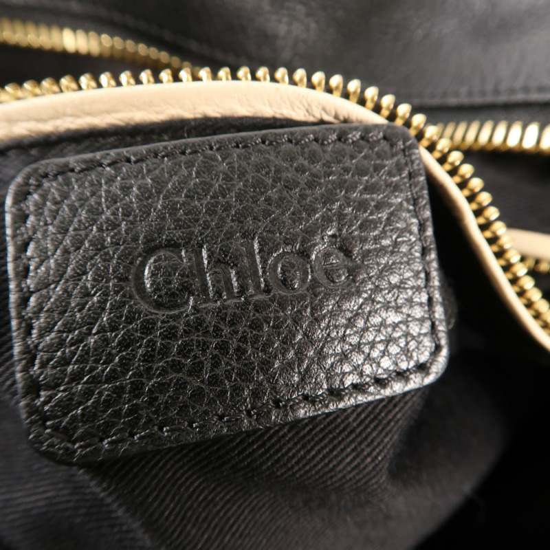 Chloe 牛皮皮革Shoulder Bag金扣手挽肩背兩用袋-10