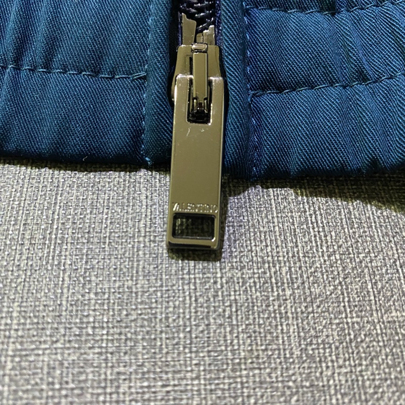VALENTINO 綠色刺繡貓頭鷹圖案立領外套-3