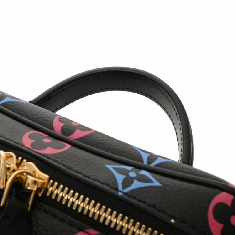 LOUIS VUITTON Monogram Game On Vanity PM Noir M57482 女士帆布包-4