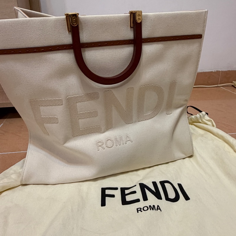 Fendi Sunshine 大號tote bag-7