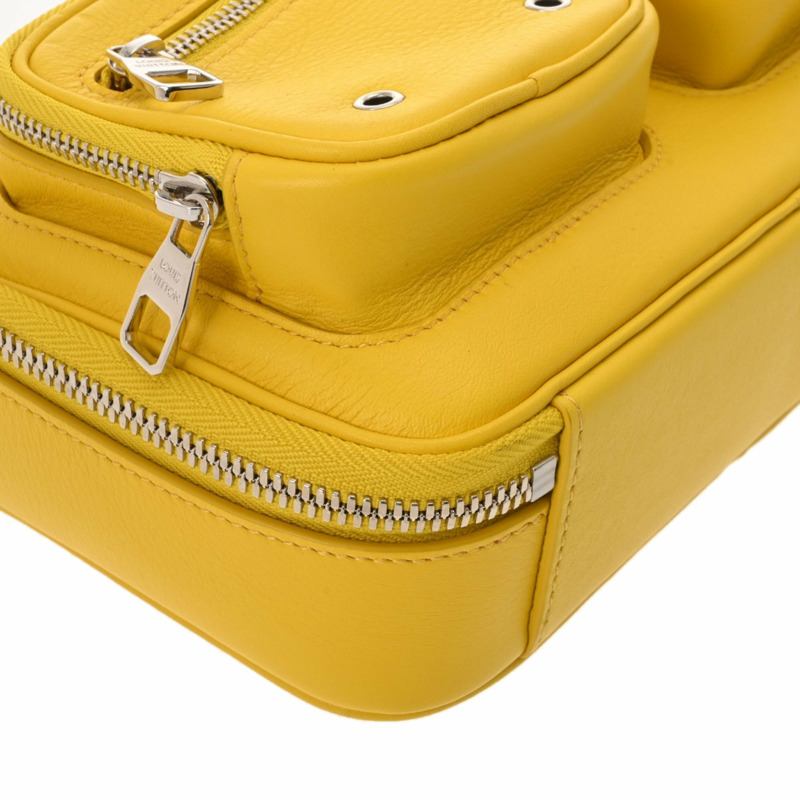 LOUIS VUITTON 路易威登 Utility Crossbody Jaune M58652 女士小牛皮單肩包-6