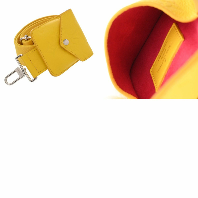 LOUIS VUITTON 路易威登 Utility Crossbody Jaune M58652 女士小牛皮單肩包-10