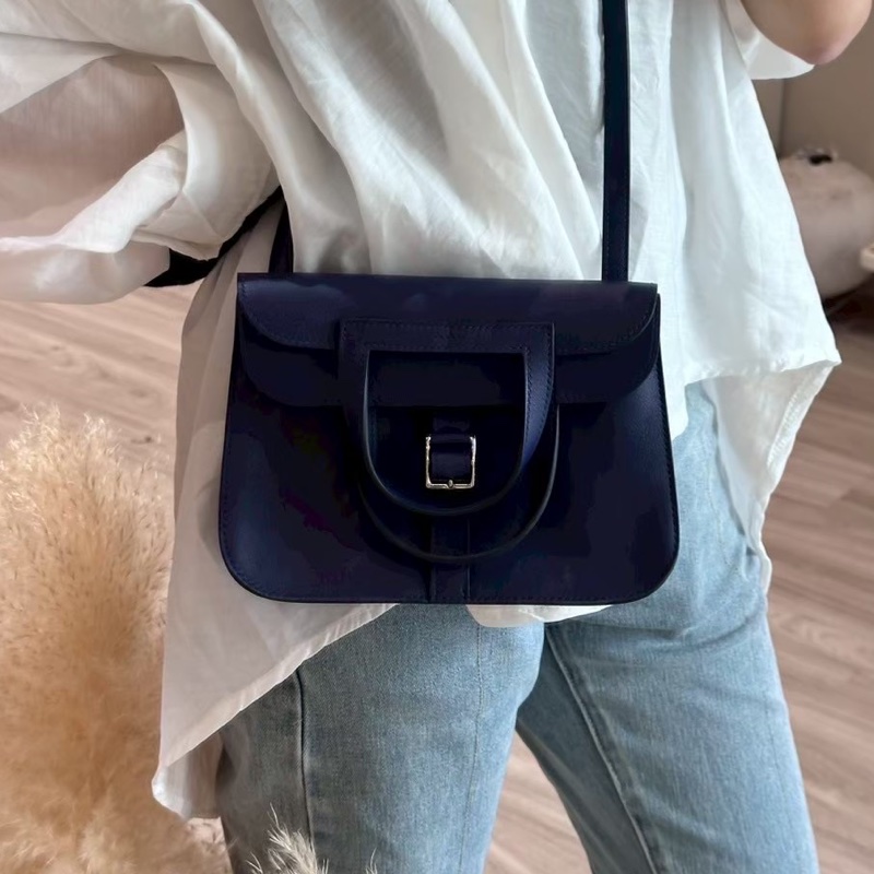 HERMES Mini Halzan 深藍色 Y刻-13