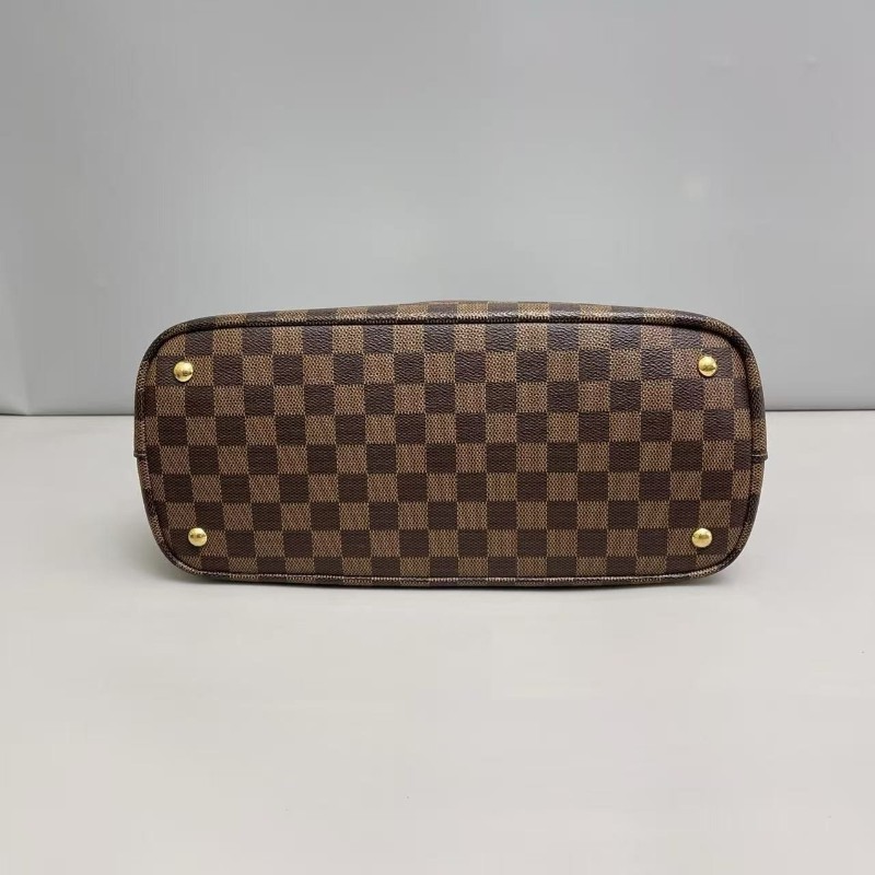 LV路易威登 Kensington棕棋盤格 手提包-4