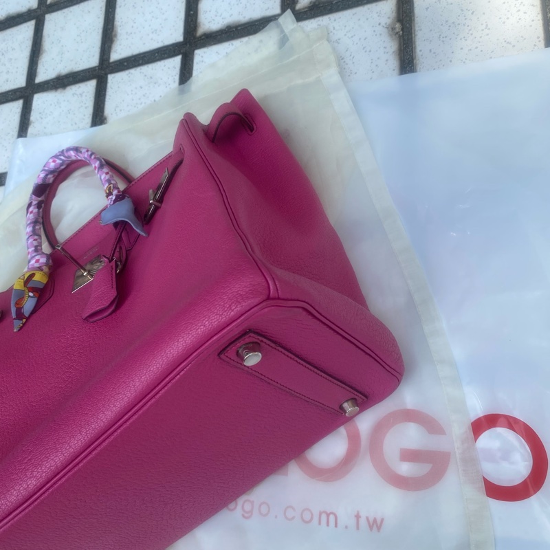 Hermes 方釦山羊皮鉑金 Birkin HAC 絕版32尺寸-17