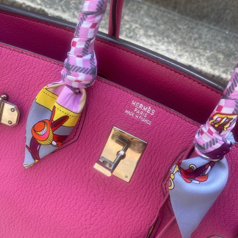 Hermes 方釦山羊皮鉑金 Birkin HAC 絕版32尺寸-22