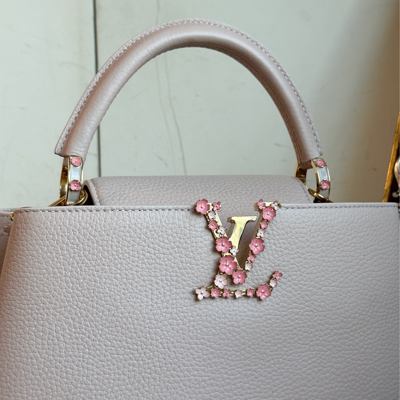 Lv capucines櫻花粉日本限定款 #22萬入手🈶購證 #全配閒置新-6