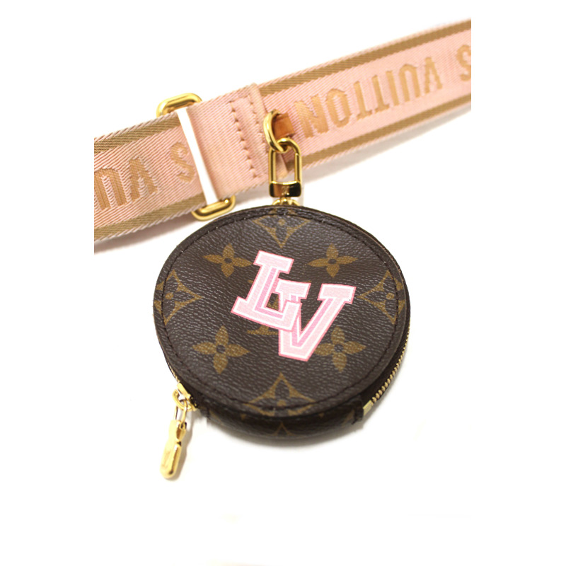 Louis Vuitton Classic Monogram Pink Strap Multi-Pochette Accessoires Bag-10