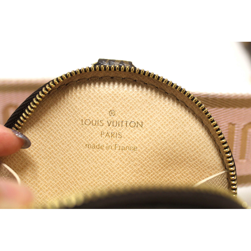 Louis Vuitton Classic Monogram Pink Strap Multi-Pochette Accessoires Bag-12