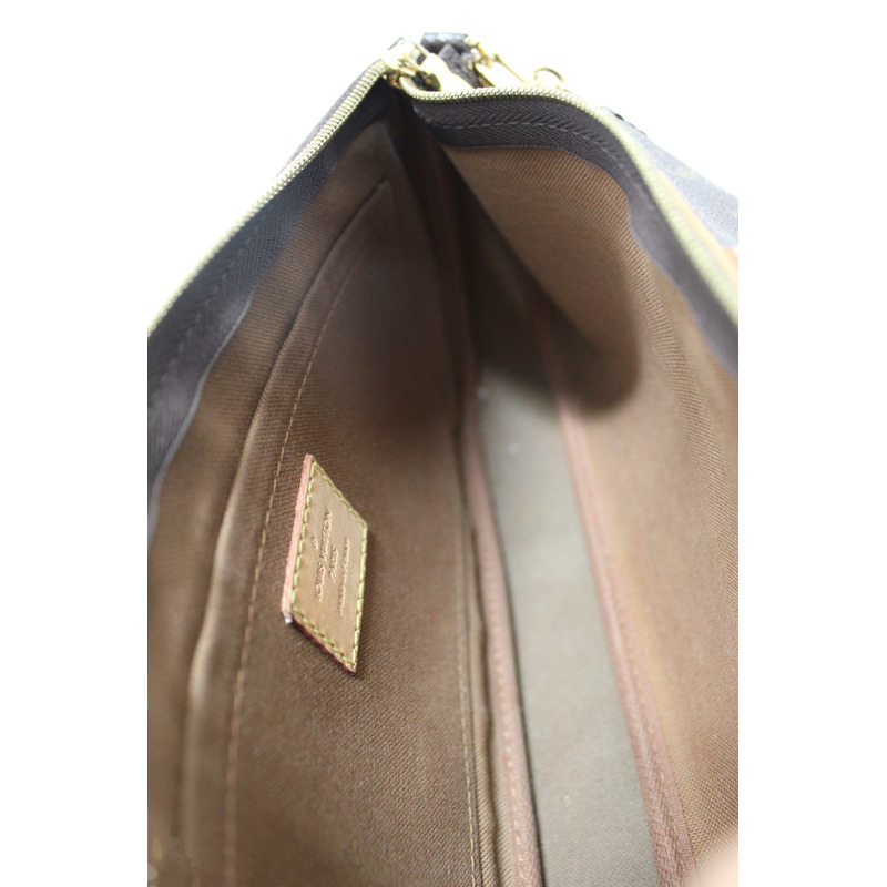 Louis Vuitton Classic Monogram Pink Strap Multi-Pochette Accessoires Bag-14
