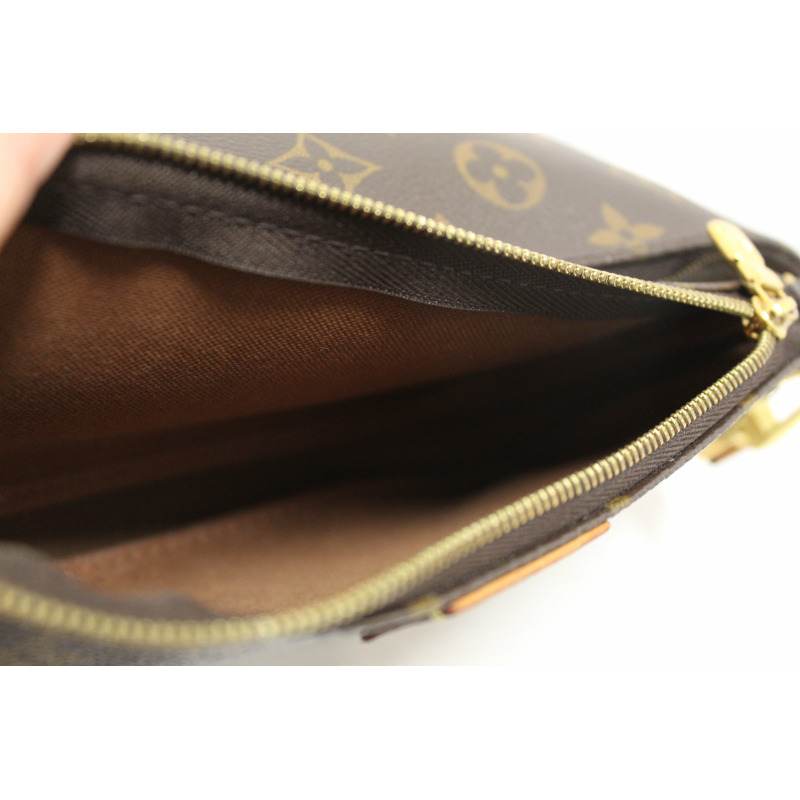 Louis Vuitton Classic Monogram Pink Strap Multi-Pochette Accessoires Bag-16