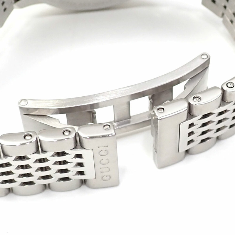 Gucci G-Timeless 女士石英不銹鋼手錶,126.5 毫米/YA120565,電池供電,鑽石-4