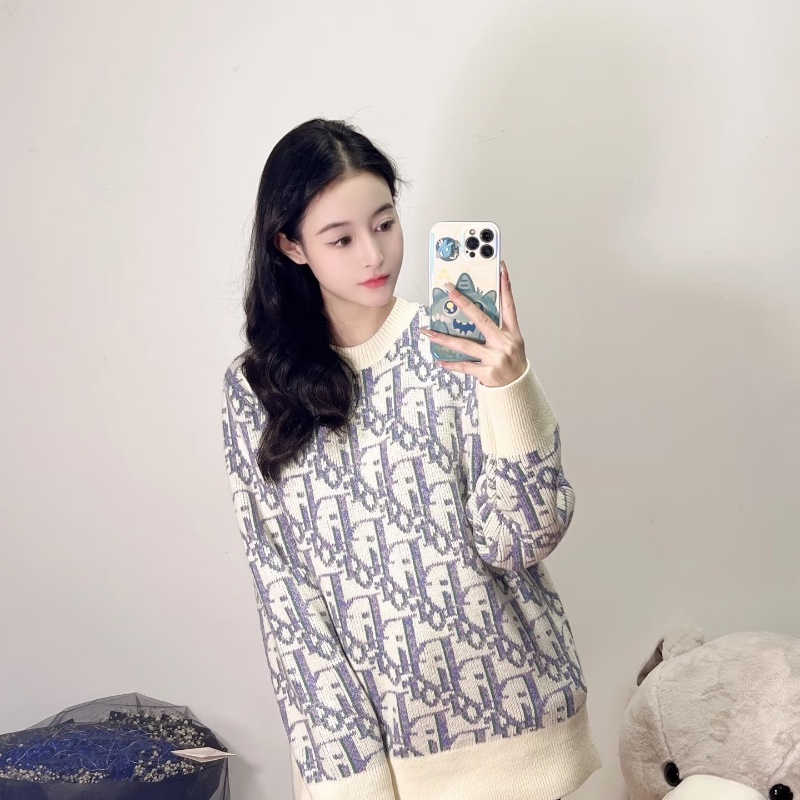 ❤️DIOR 滿印LOGO毛衣-2