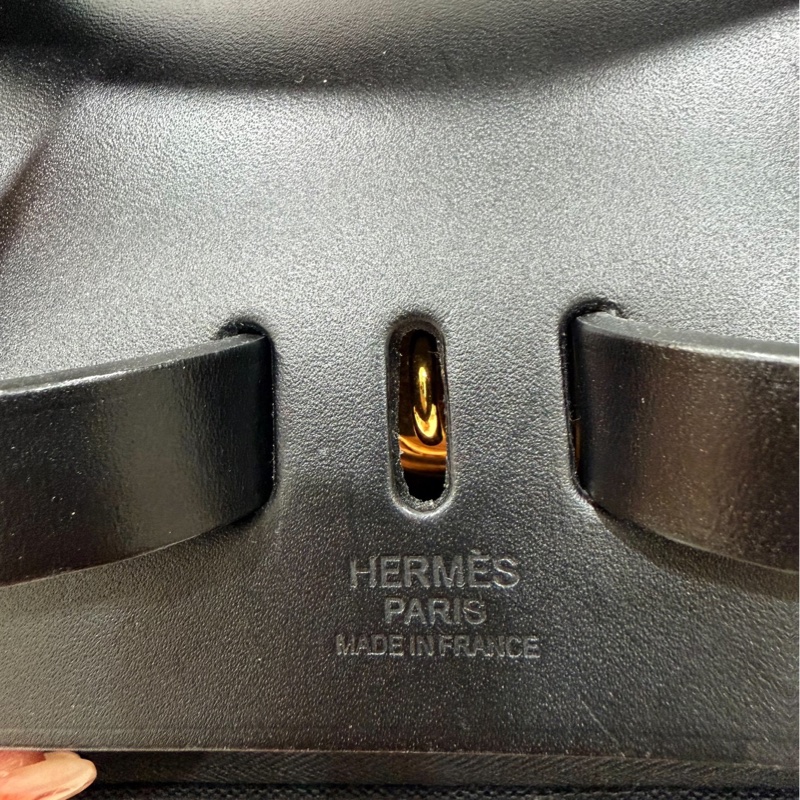 Hermes 愛馬仕 herbag a dos Zip retourne 黑色 後背包 雙肩包 肩背包 手提包-22