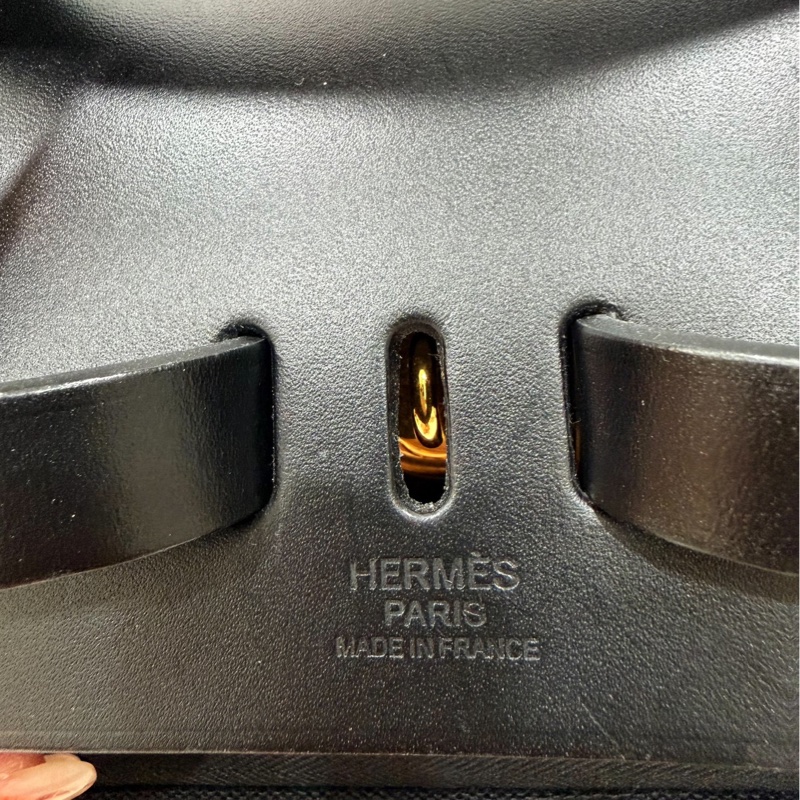 Hermes 愛馬仕 herbag a dos Zip retourne 黑色 後背包 雙肩包 肩背包 手提包-36